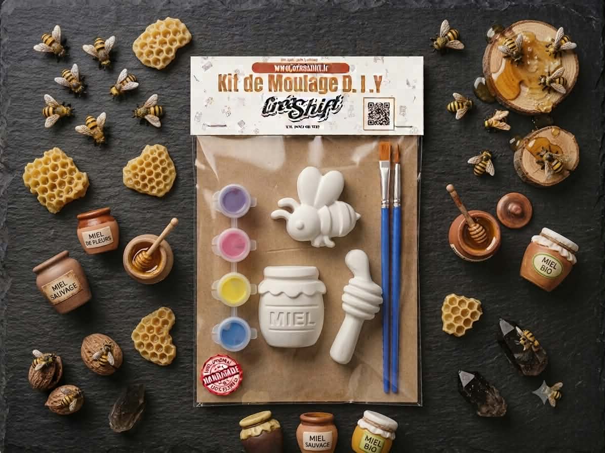 Home Kit Abeille et Pot de Miel
