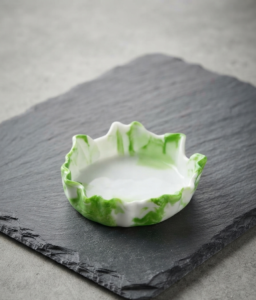 Coupelle Moulée Fondu, Coloris vert