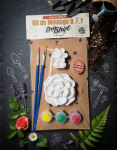 Kit DIY Moulage – Fleurs 1 (S) Kit DIY Moulage – Fleurs 1 (S)