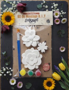 Kit DIY Moulage – Fleurs 1 (M) Kit DIY Moulage – Fleurs 1 (M)