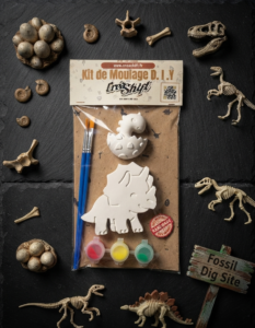Kit DIY Moulage – Dinosaure 2 (S) Kit DIY Moulage – Dinosaure 2 (S)