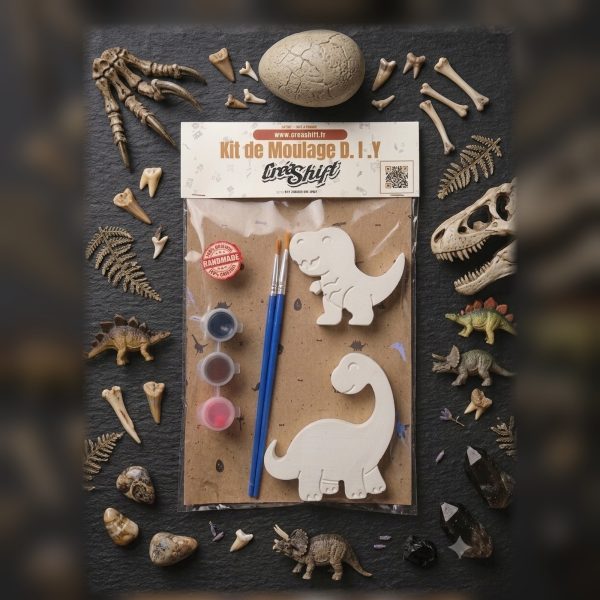 Home Kit DIY Moulage – Dinosaure 1 (M)